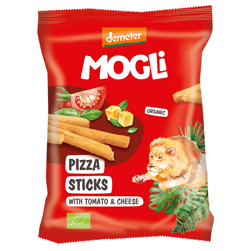 MOGLI - Organic Pizza Sticks with Tomato and Cheese 75g - MOGLI - 1 - Diet & Fitness - ThePharmacy